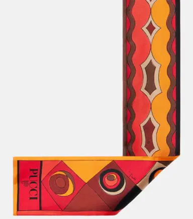 Pucci Manuba silk twill scarf | Thumbnail 2