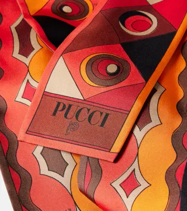 Pucci Manuba silk twill scarf | Thumbnail 3