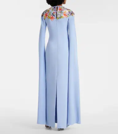 Costarellos Embroidered gown | Thumbnail 4