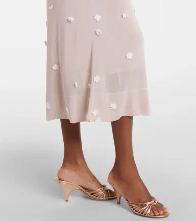 Altuzarra Nelly floral-appliqué midi dress | Thumbnail 4