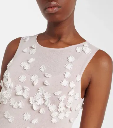 Altuzarra Nelly floral-appliqué midi dress | Thumbnail 5