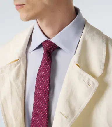 Giorgio Armani Archivio silk jacquard tie | Thumbnail 2