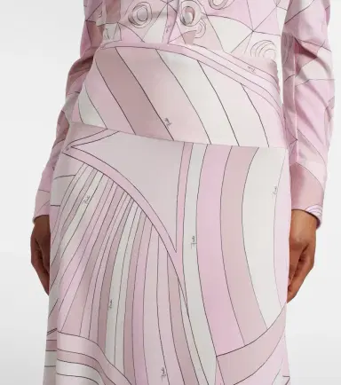 Pucci Iride satin jersey maxi skirt | Thumbnail 2