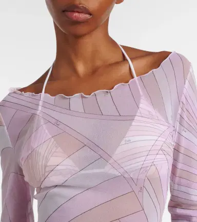 Pucci Iride tulle top | Thumbnail 4