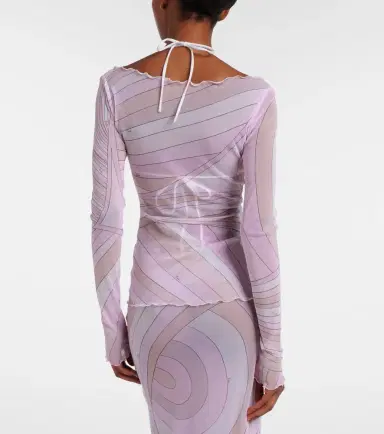 Pucci Iride tulle top | Thumbnail 5