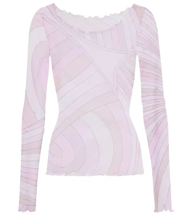 Pucci Iride tulle top