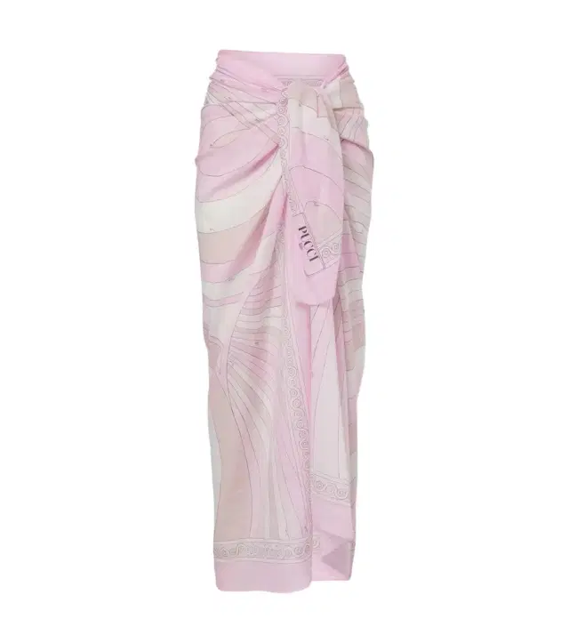 Iride cotton beach cover-up