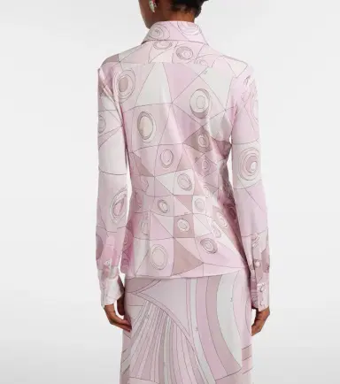 PUCCI Occhi satin jersey shirt | Thumbnail 3