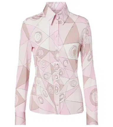PUCCI Occhi satin jersey shirt | Thumbnail 1