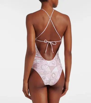 Pucci Occhi open-back swimsuit | Thumbnail 2