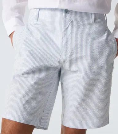 Vilebrequin Brad striped seersucker Bermuda shorts | Thumbnail 2