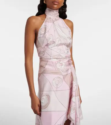 Pucci Occhi silk twill top | Thumbnail 6