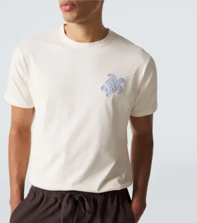 Vilebrequin Embroidered cotton jersey T-shirt | Thumbnail 4 Vilebrequin Embroidered cotton jersey T-shirt | Thumbnail 4