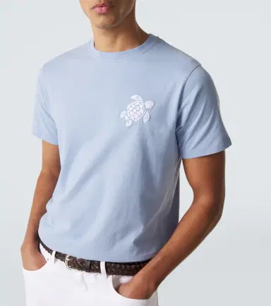 Vilebrequin Embroidered cotton jersey T-shirt | Thumbnail 5