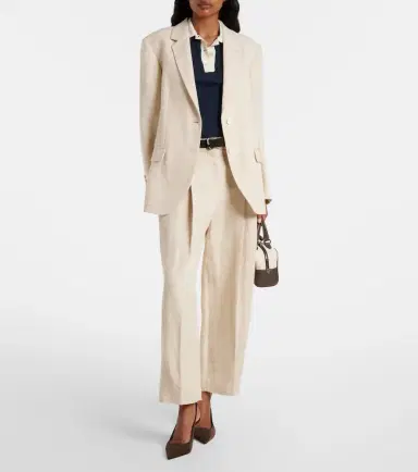 Brunello Cucinelli Monili suede slingback pumps | Thumbnail 6 Brunello Cucinelli Monili suede slingback pumps | Thumbnail 6