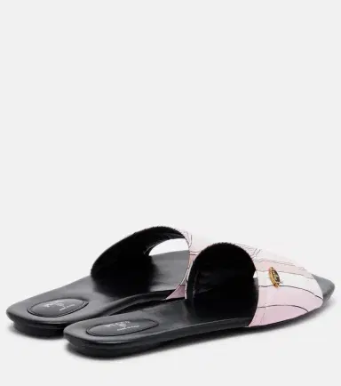 PUCCI Yummy Iride twill slides | Thumbnail 2