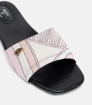 PUCCI Yummy Iride twill slides | Thumbnail 3