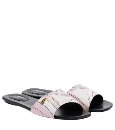 PUCCI Yummy Iride twill slides | Thumbnail 1