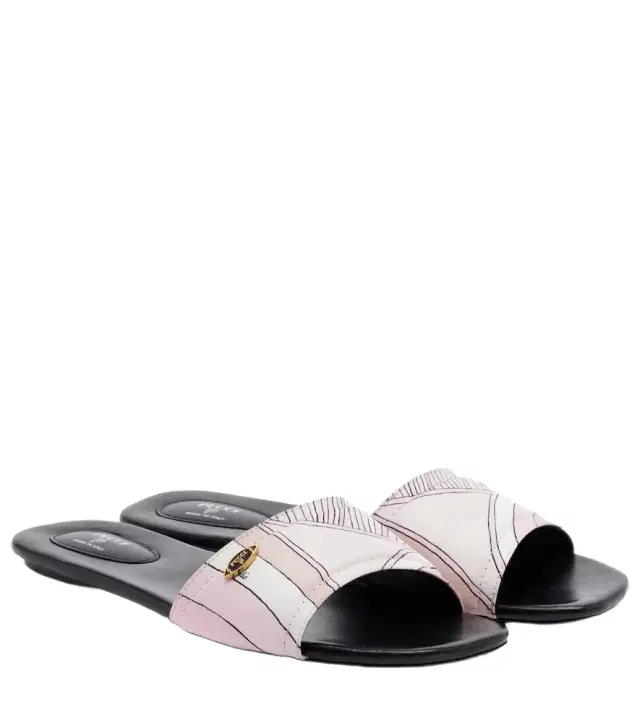 Pucci Yummy Iride twill slides
