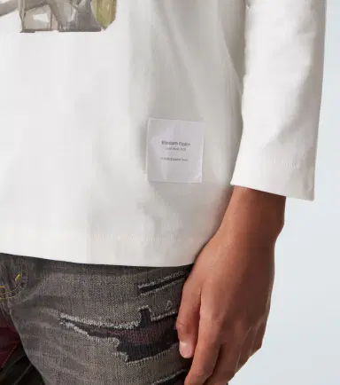 Junya Watanabe x Merz B. Schwanen cotton jersey T-shirt | Thumbnail 2