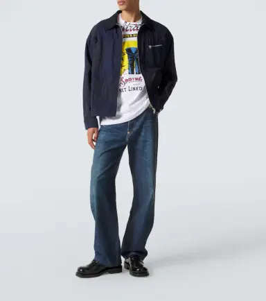 Junya Watanabe x Levi's printed cotton jersey T-shirt | Thumbnail 5 Junya Watanabe x Levi's printed cotton jersey T-shirt | Thumbnail 5