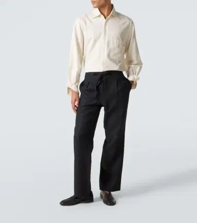 Stòffa Stòffa Linen straight pants | Thumbnail 4 Stòffa Stòffa Linen straight pants | Thumbnail 4