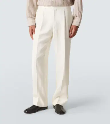 Stòffa Stòffa Pleated linen wide-leg pants | Thumbnail 3 Stòffa Stòffa Pleated linen wide-leg pants | Thumbnail 3