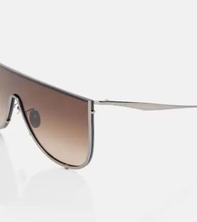 Alaïa Alaïa Lettering Logo flat-top sunglasses | Thumbnail 5