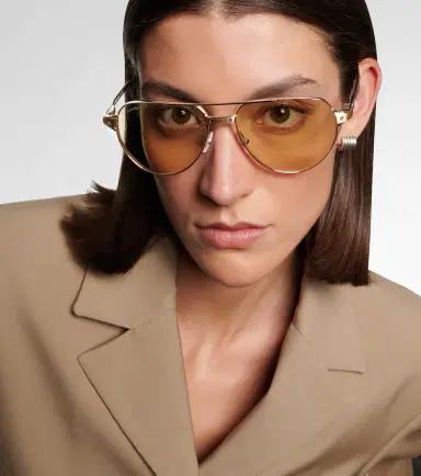Cartier Eyewear Collection Santos de Cartier aviator sunglasses | Thumbnail 4 Cartier Eyewear Collection Santos de Cartier aviator sunglasses | Thumbnail 4