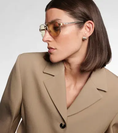 Cartier Eyewear Collection Santos de Cartier aviator sunglasses | Thumbnail 5 Cartier Eyewear Collection Santos de Cartier aviator sunglasses | Thumbnail 5