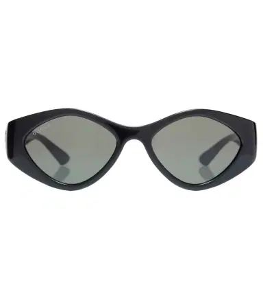 Gucci Interlocking G crystal-embellished oval sunglasses | Thumbnail 1