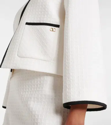 Valentino Cotton tweed jacket | Thumbnail 2