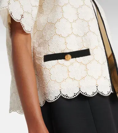 Valentino Embroidered cotton jacket | Thumbnail 4