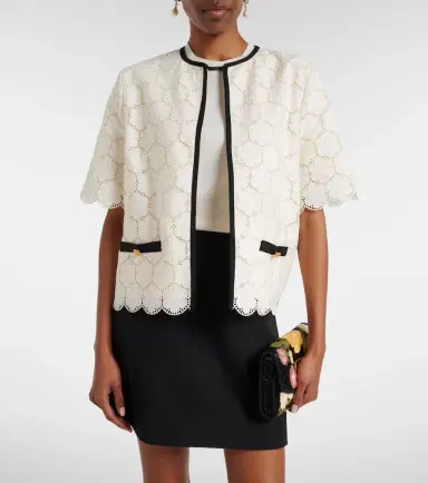 Valentino Embroidered cotton jacket | Thumbnail 5