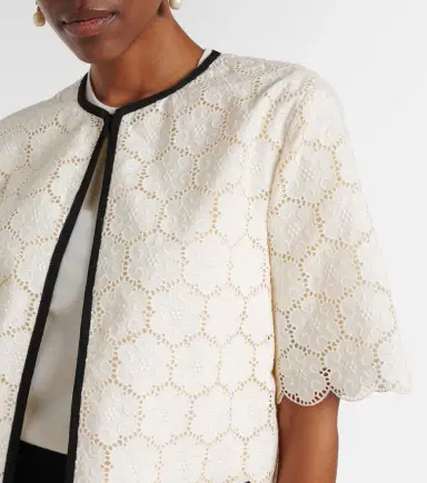 Valentino Embroidered cotton jacket | Thumbnail 6