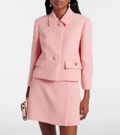Valentino VGold virgin wool jacket | Thumbnail 2