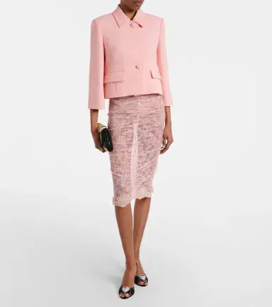 Valentino VGold virgin wool jacket | Thumbnail 4