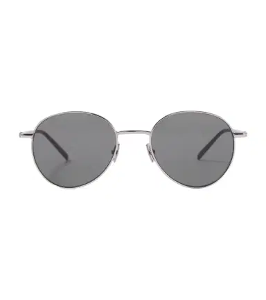 Saint Laurent Logo round glasses | Thumbnail 1