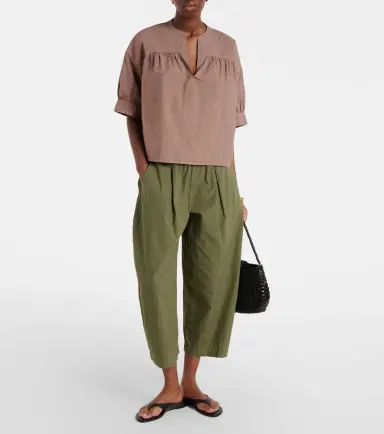 Velvet Yuna cotton blouse | Thumbnail 3