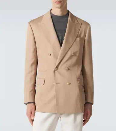Brunello Cucinelli Silk and linen blazer | Thumbnail 6 Brunello Cucinelli Silk and linen blazer | Thumbnail 6