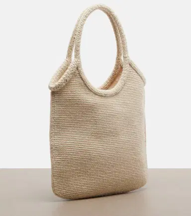 Miu Miu Ivy embroidered crochet tote bag | Thumbnail 2 Miu Miu Ivy embroidered crochet tote bag | Thumbnail 2