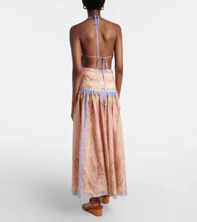 Zimmermann Indra cotton and silk-blend maxi dress | Thumbnail 4 Zimmermann Indra cotton and silk-blend maxi dress | Thumbnail 4