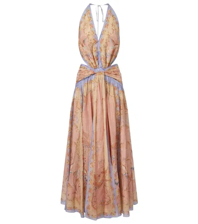 Zimmermann Indra cotton and silk-blend maxi dress