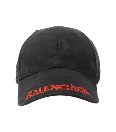 Balenciaga Logo cotton baseball cap | Thumbnail 1 Balenciaga Logo cotton baseball cap | Thumbnail 1