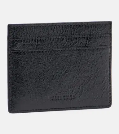 Balenciaga Le City leather card holder | Thumbnail 3