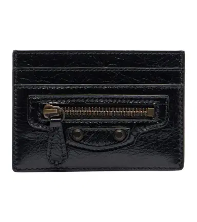 Balenciaga Le City leather card holder | Thumbnail 1