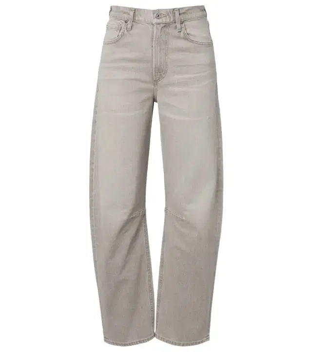 Miro Long barrel-leg jeans