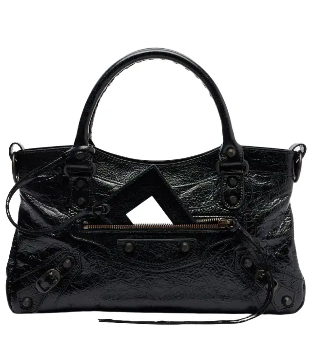 Balenciaga Le City Small leather top-handle bag