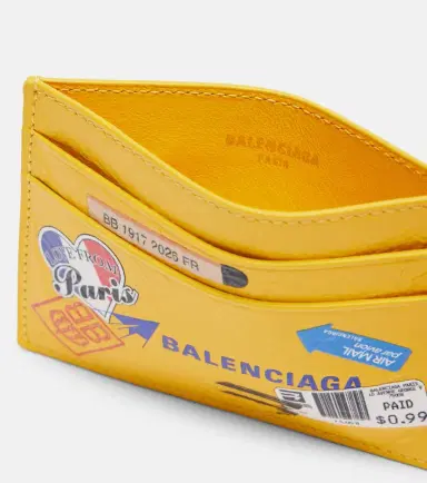 Balenciaga Logo printed leather card holder | Thumbnail 2 Balenciaga Logo printed leather card holder | Thumbnail 2