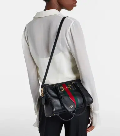 Gucci Borsetto Medium leather shoulder bag | Thumbnail 6